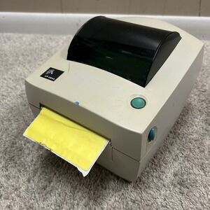 Zebra LP2844 Direct Thermal Label Printer USB No Power Supply Cord